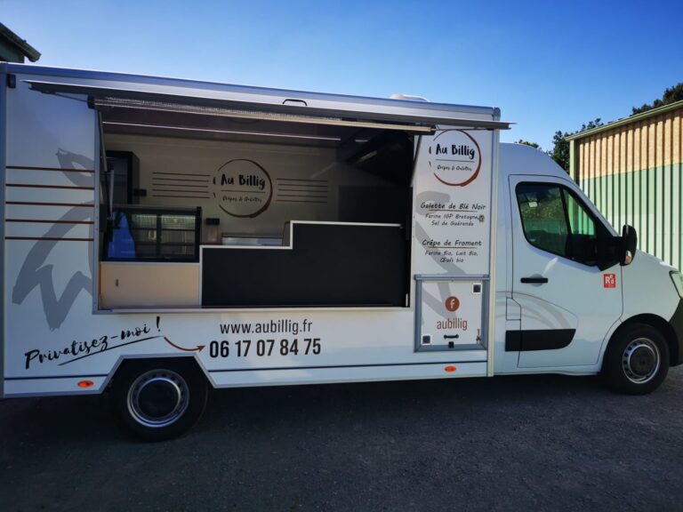 Aménagement food truck Au Billig - Crêpes et galettes 7