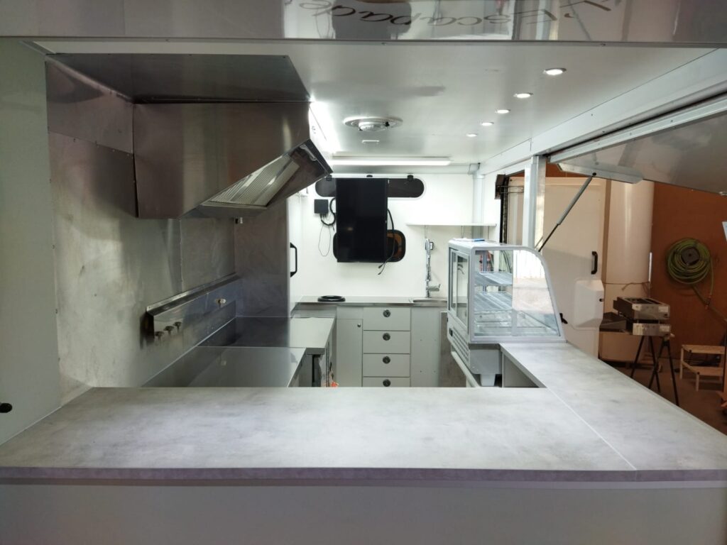 Aménagement food truck camion pizza Le K'Origan Nomade 6