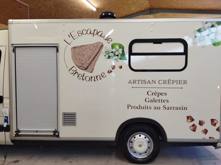 Aménagement food truck LE K'ORIGAN NOMADE en Bretagne 3